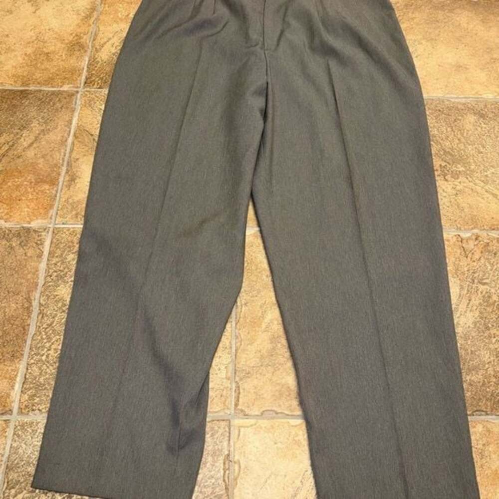 Briggs New York Charcoal Straight‎ Leg Pants
